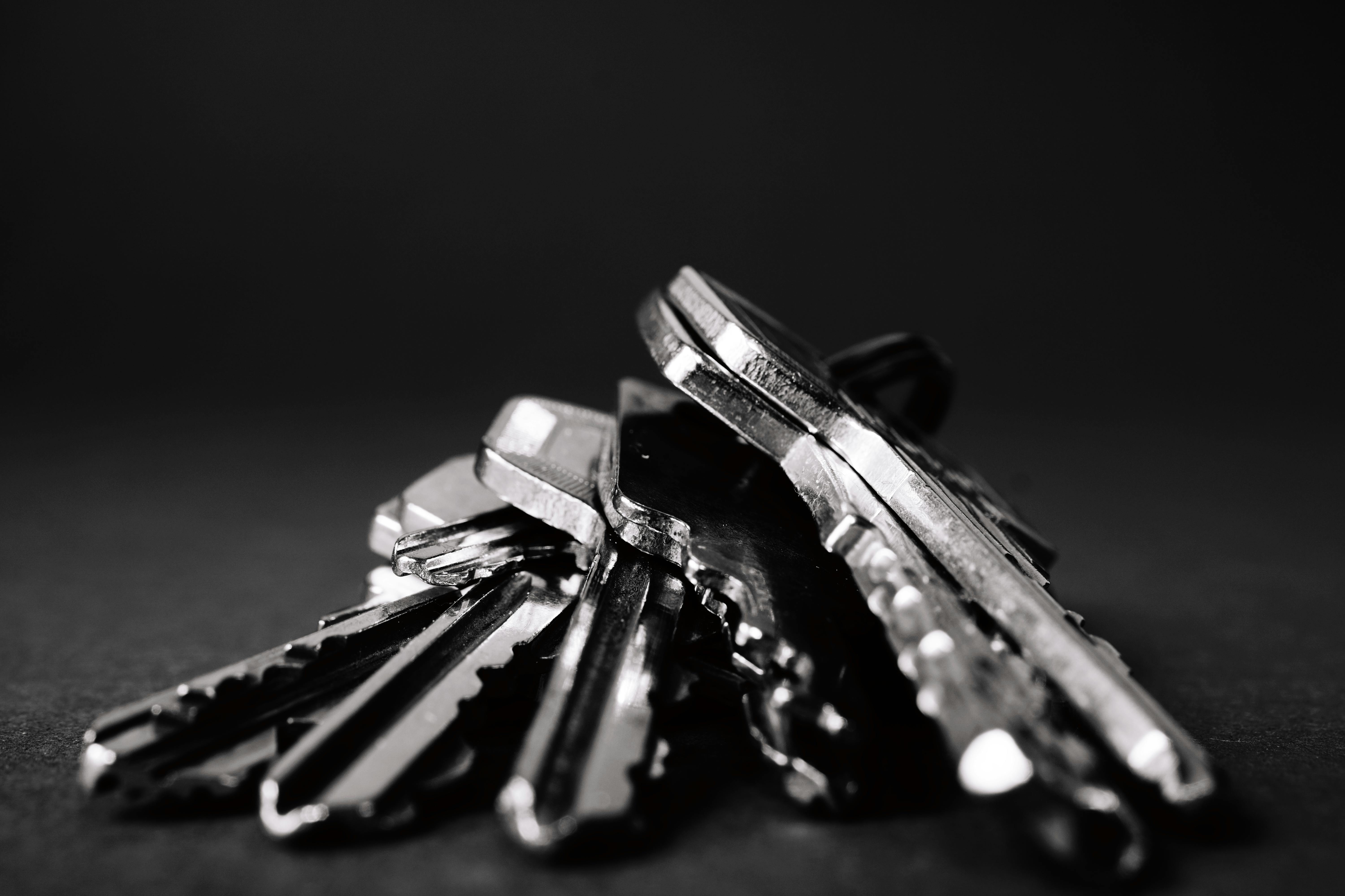 Professional automotive keys and locksmith tools